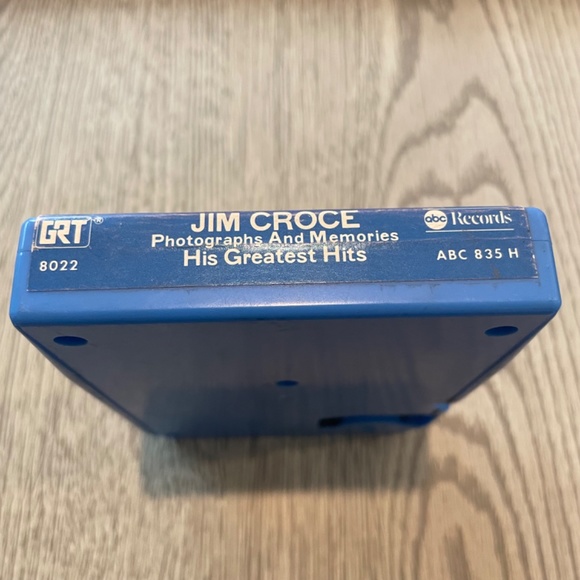 Jim Croce 8 Track Tape Photographs and Memories, His Greatest Hits, 1974 Vintage - Picture 6 of 6
